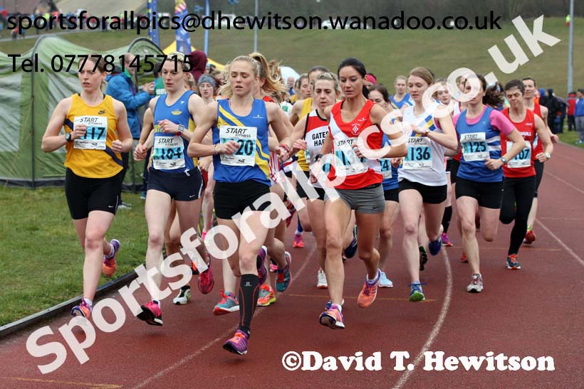 Senior womens Northern 6 Stage Road Relay, Sunderland. Photo: David T. Hewitson/Sports for All Pics